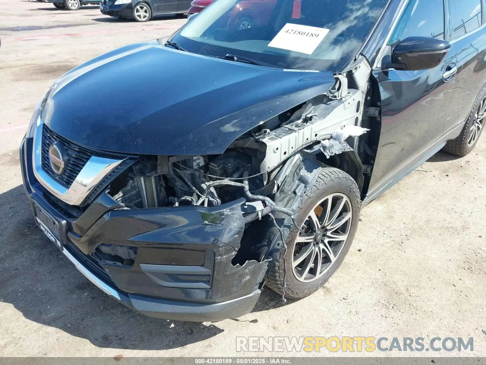 6 Photograph of a damaged car KNMAT2MV5LP514001 NISSAN ROGUE 2020