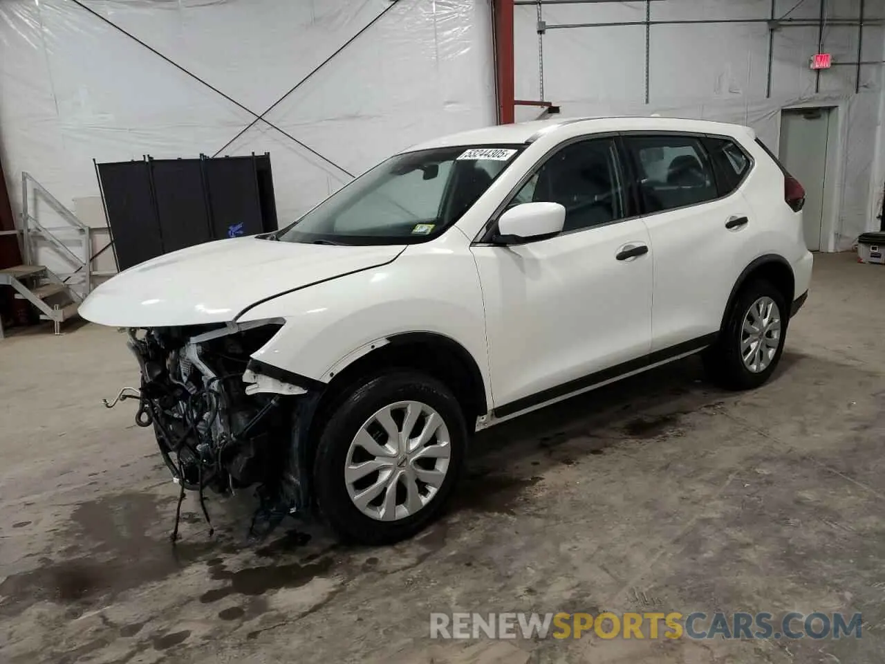 1 Photograph of a damaged car KNMAT2MV5LP517092 NISSAN ROGUE 2020