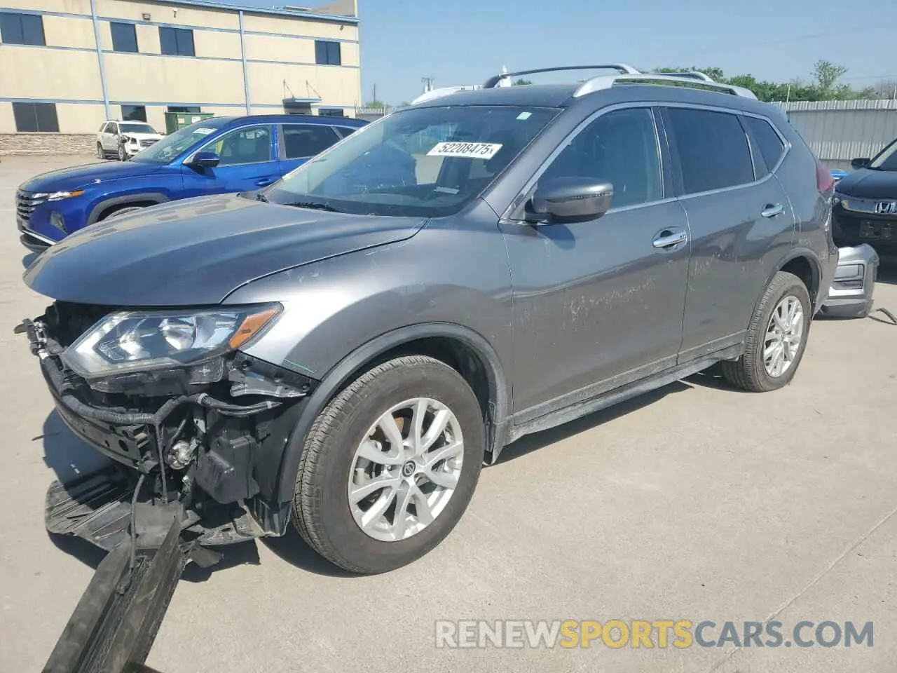 1 Photograph of a damaged car KNMAT2MV5LP537066 NISSAN ROGUE 2020