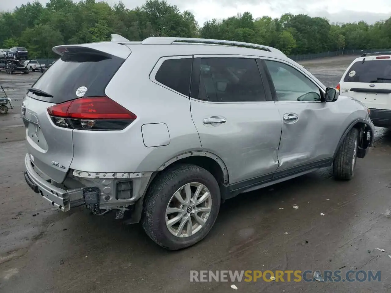 3 Photograph of a damaged car KNMAT2MV6LP508093 NISSAN ROGUE 2020
