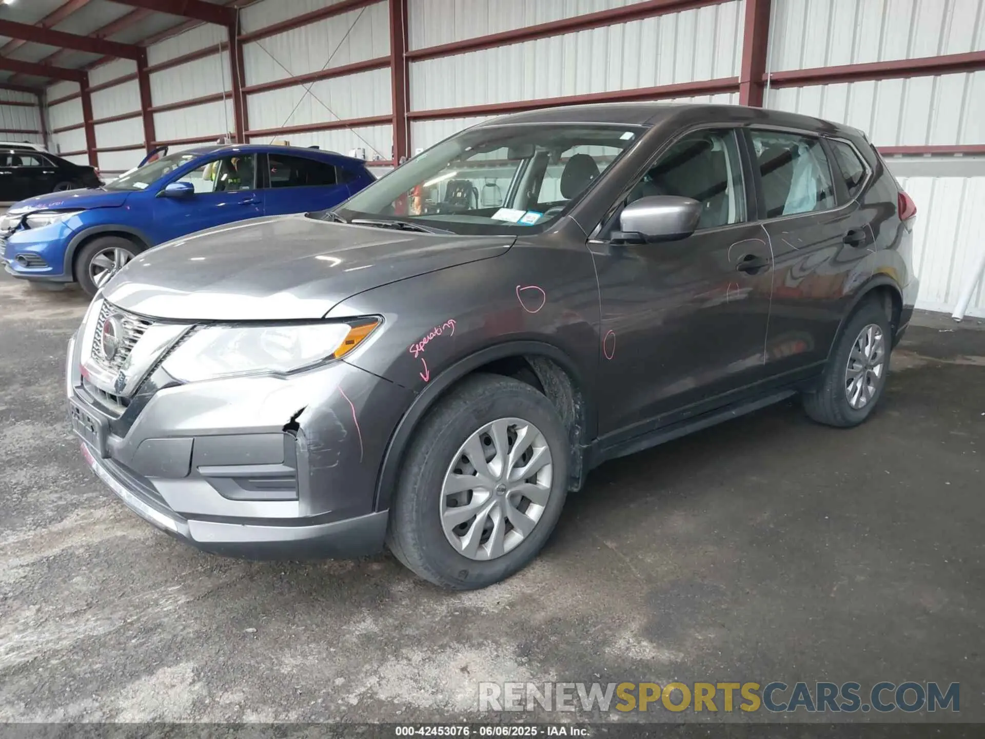 2 Photograph of a damaged car KNMAT2MV6LP522981 NISSAN ROGUE 2020