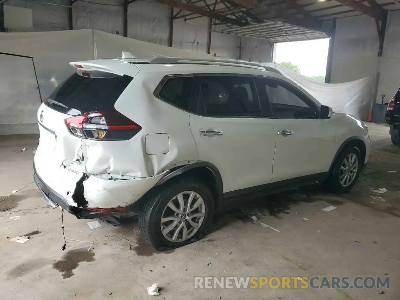 3 Photograph of a damaged car KNMAT2MV6LP524312 NISSAN ROGUE 2020