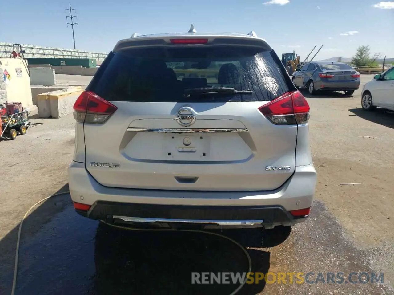 6 Photograph of a damaged car KNMAT2MV6LP524519 NISSAN ROGUE 2020