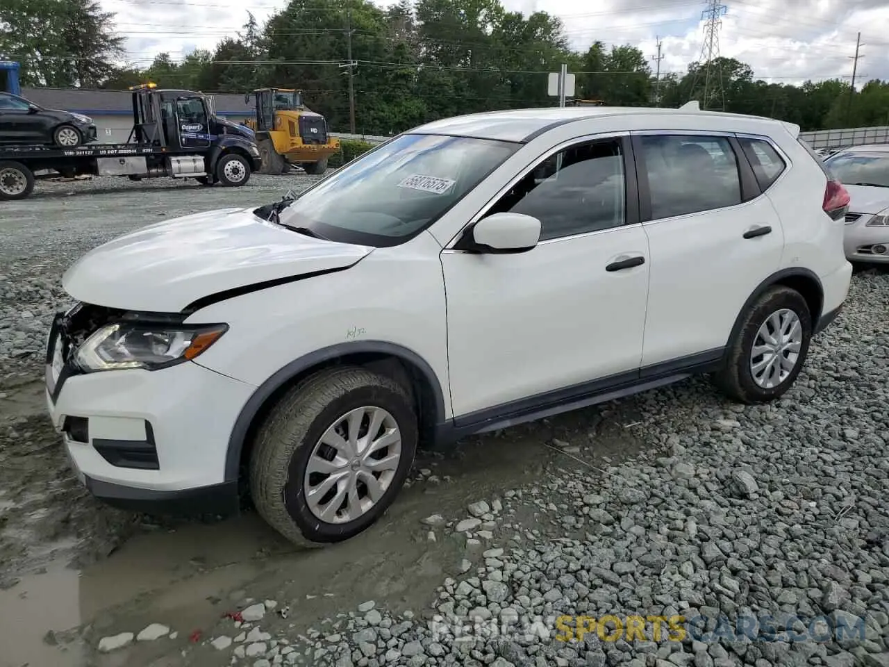 1 Photograph of a damaged car KNMAT2MV6LP530546 NISSAN ROGUE 2020