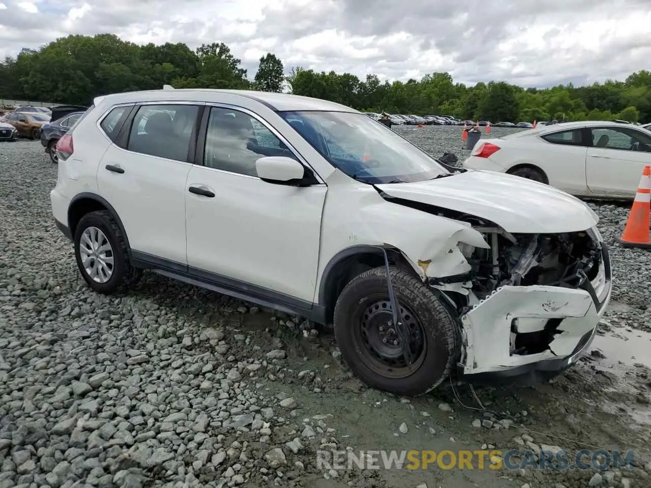 4 Photograph of a damaged car KNMAT2MV6LP530546 NISSAN ROGUE 2020
