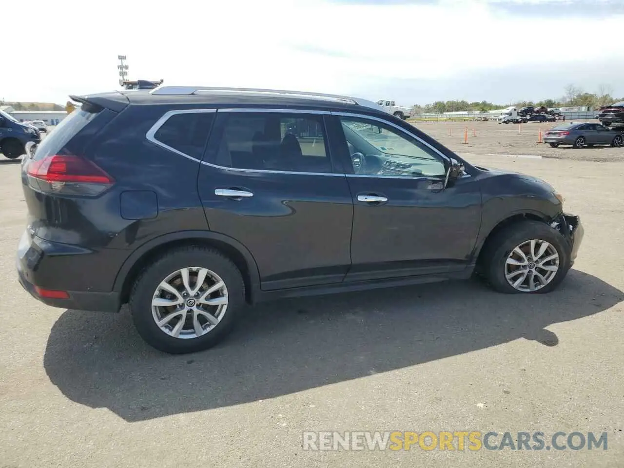 3 Photograph of a damaged car KNMAT2MV7LP507048 NISSAN ROGUE 2020