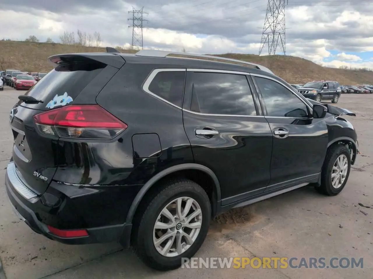 3 Photograph of a damaged car KNMAT2MV7LP511150 NISSAN ROGUE 2020