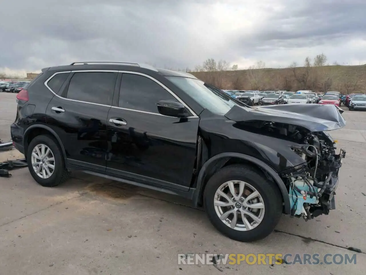 4 Photograph of a damaged car KNMAT2MV7LP511150 NISSAN ROGUE 2020