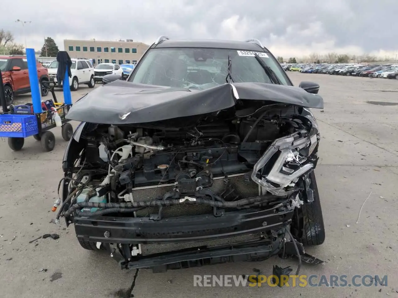 5 Photograph of a damaged car KNMAT2MV7LP511150 NISSAN ROGUE 2020
