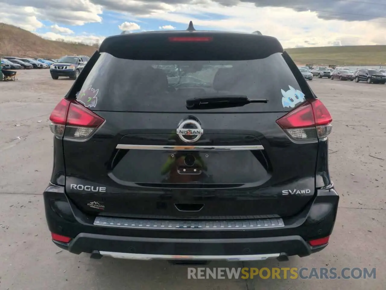 6 Photograph of a damaged car KNMAT2MV7LP511150 NISSAN ROGUE 2020