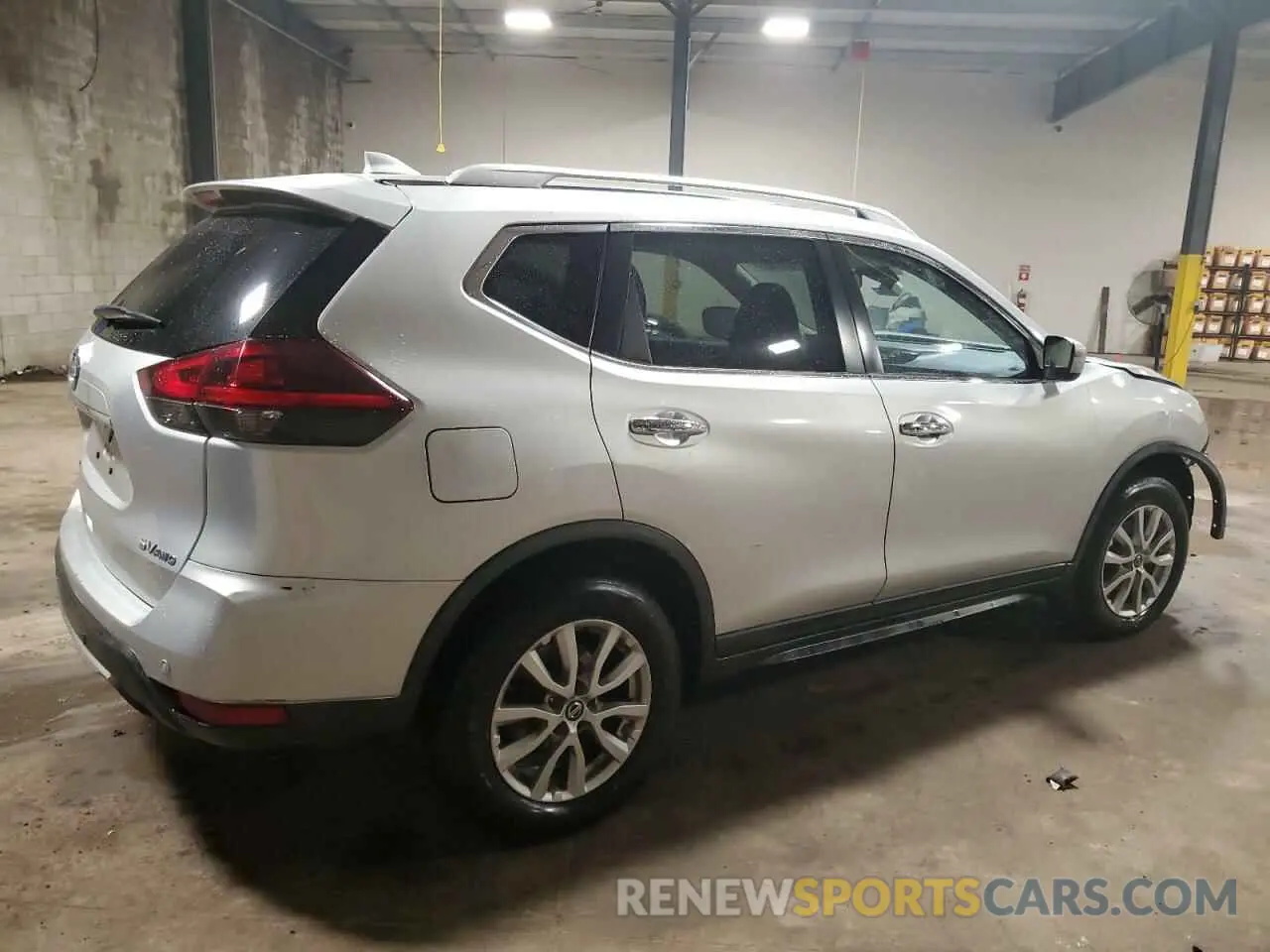 3 Photograph of a damaged car KNMAT2MV7LP518034 NISSAN ROGUE 2020