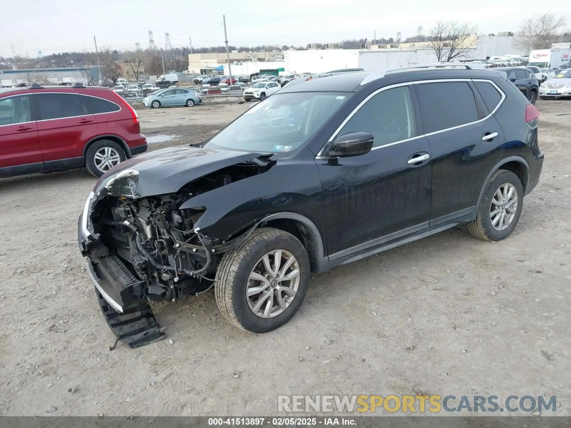 2 Photograph of a damaged car KNMAT2MV7LP518132 NISSAN ROGUE 2020