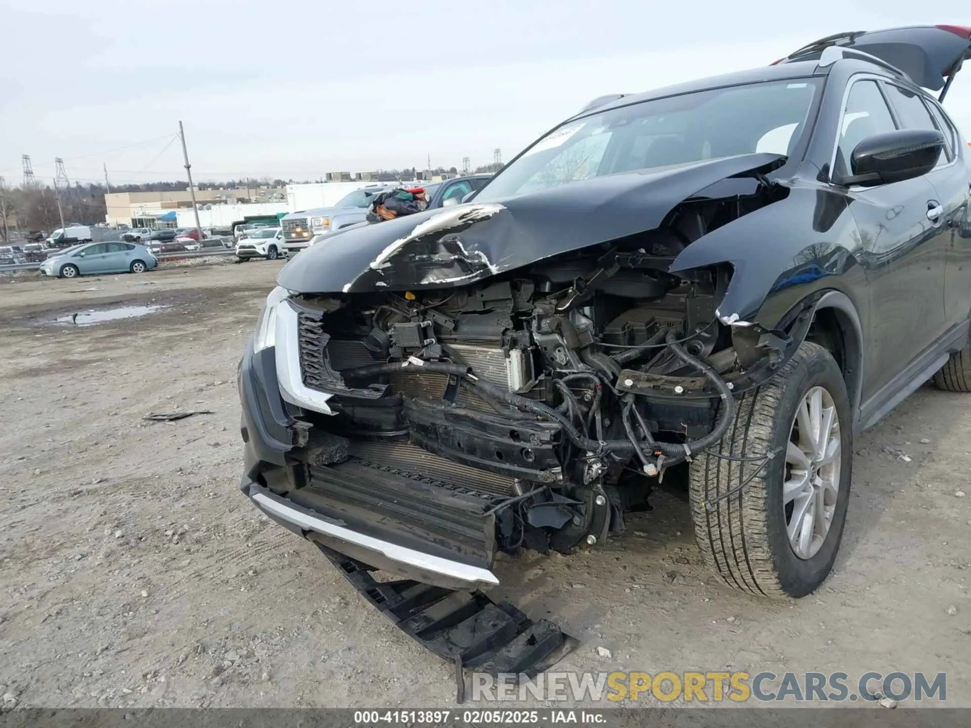 6 Photograph of a damaged car KNMAT2MV7LP518132 NISSAN ROGUE 2020