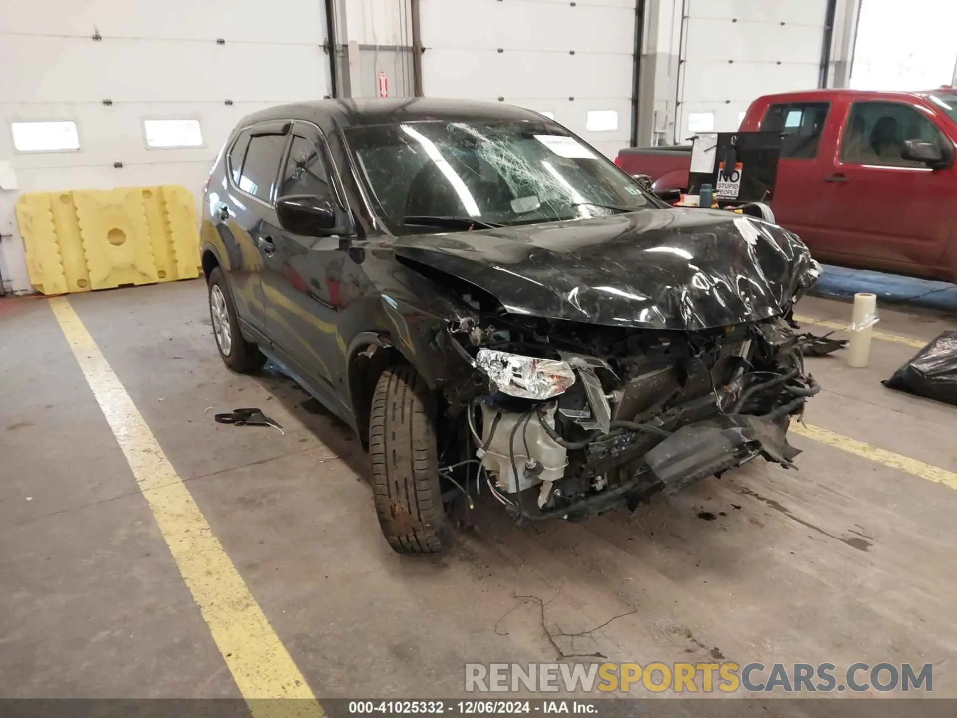 1 Photograph of a damaged car KNMAT2MV7LP527946 NISSAN ROGUE 2020