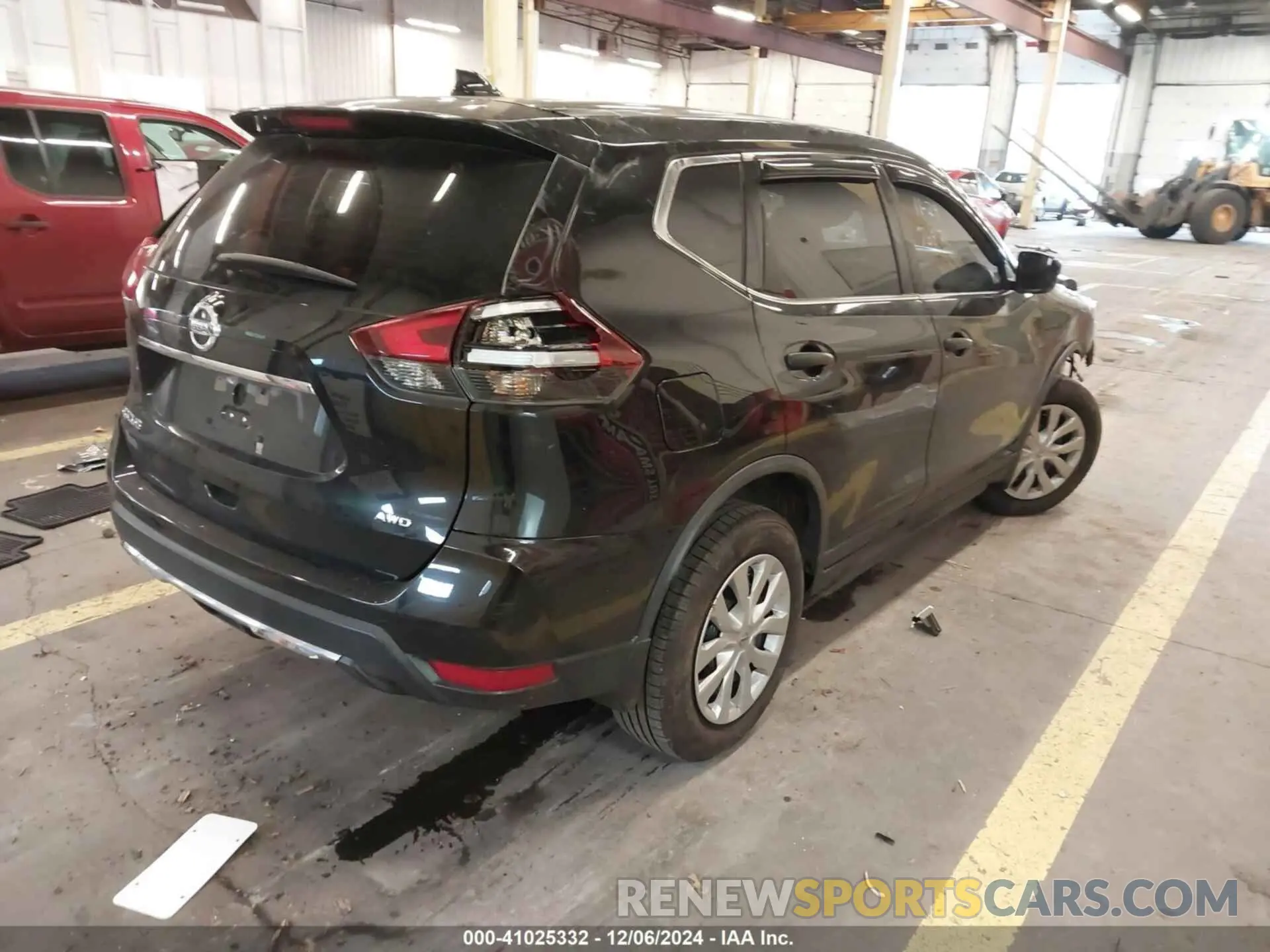 4 Photograph of a damaged car KNMAT2MV7LP527946 NISSAN ROGUE 2020