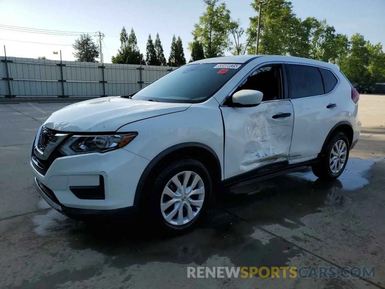 1 Photograph of a damaged car KNMAT2MV7LP538512 NISSAN ROGUE 2020
