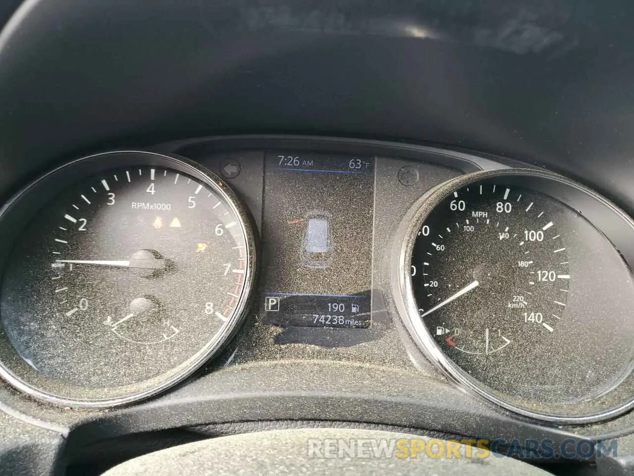 9 Photograph of a damaged car KNMAT2MV7LP538512 NISSAN ROGUE 2020