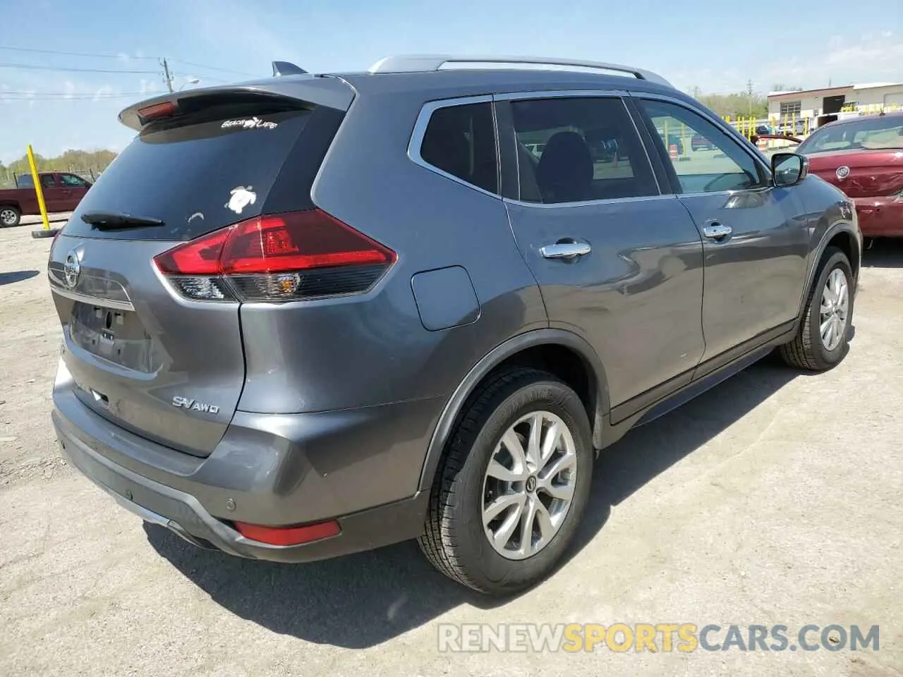 3 Photograph of a damaged car KNMAT2MV8LP502103 NISSAN ROGUE 2020