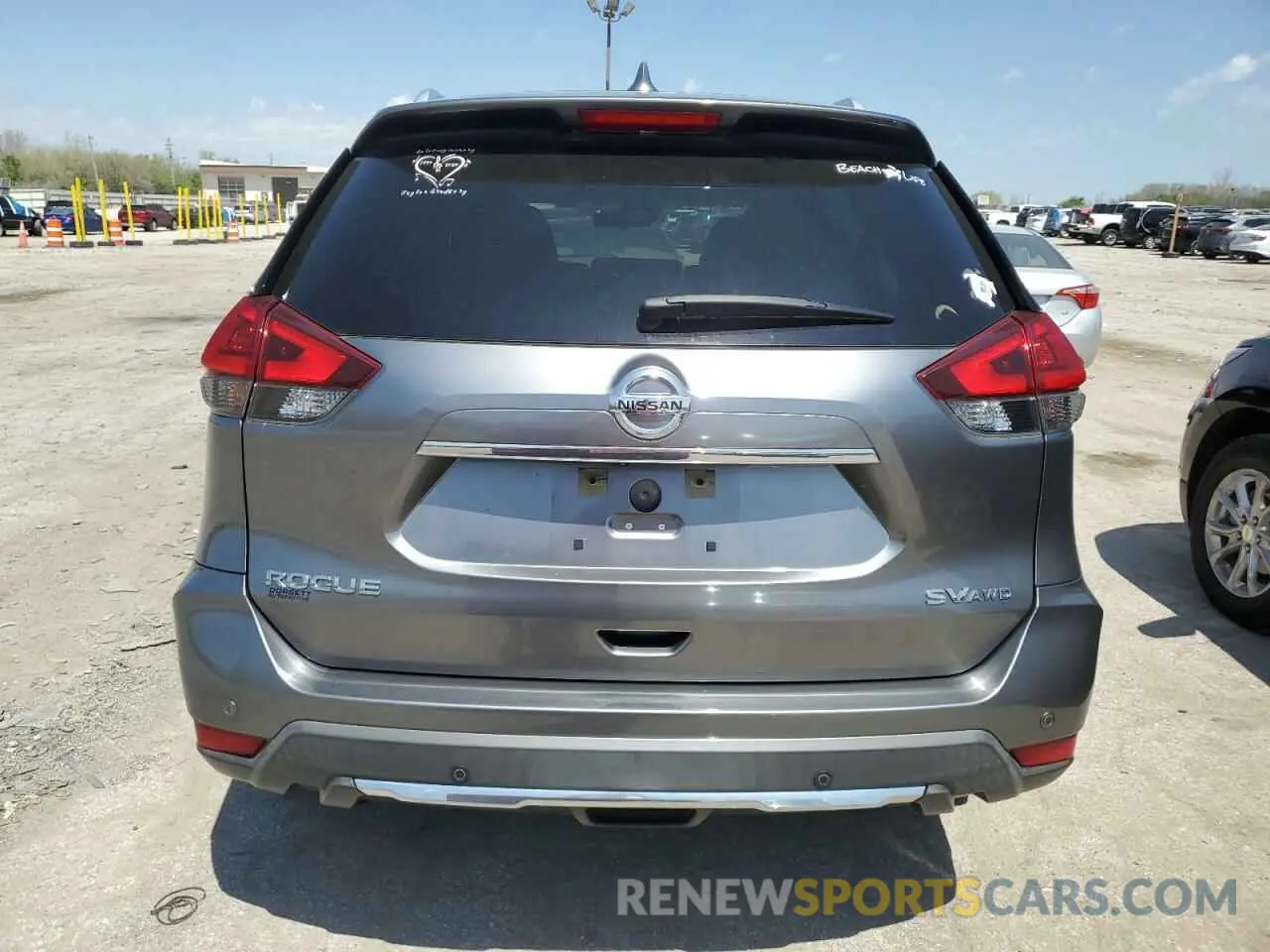 6 Photograph of a damaged car KNMAT2MV8LP502103 NISSAN ROGUE 2020