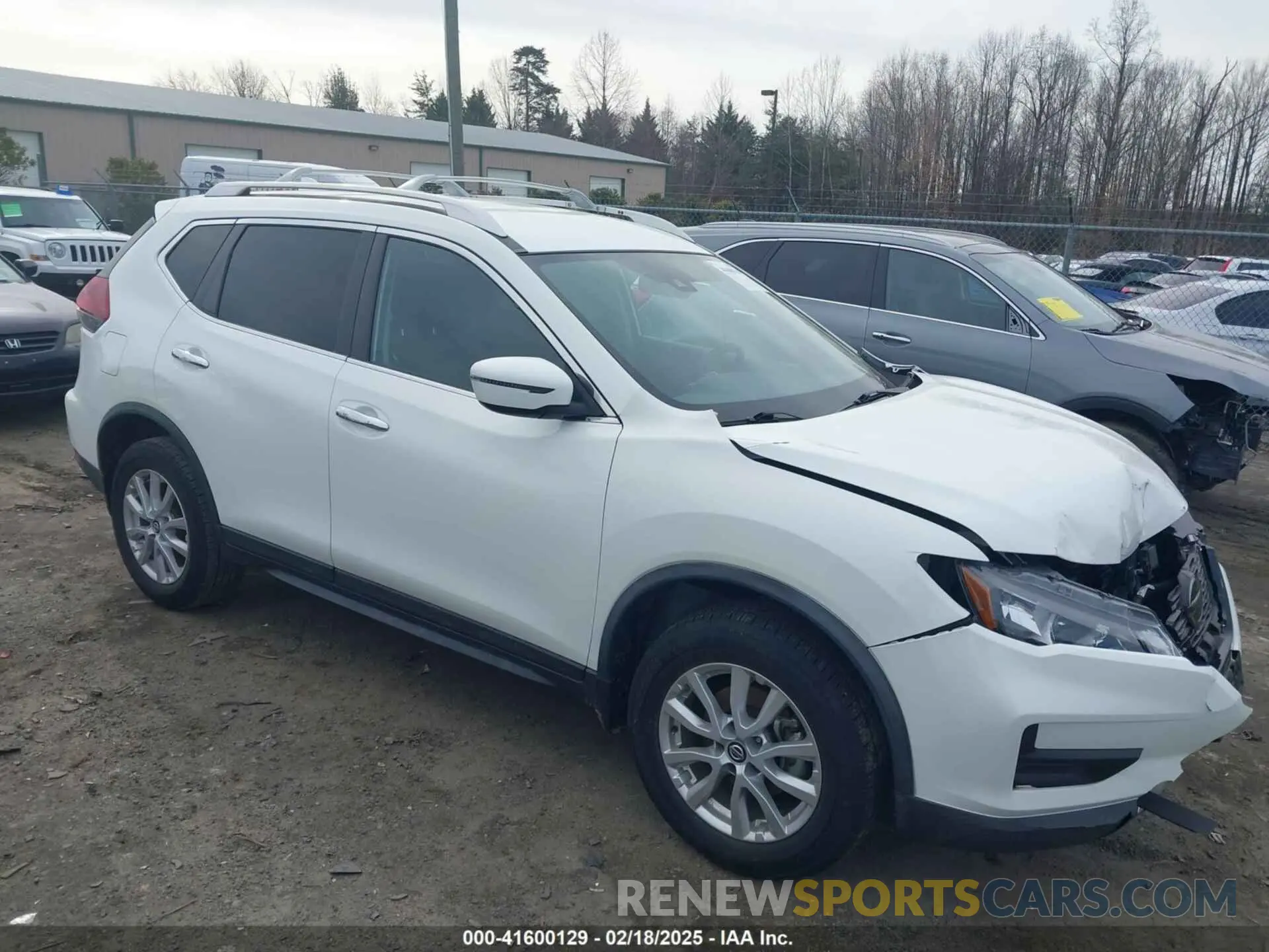 1 Photograph of a damaged car KNMAT2MV8LP504076 NISSAN ROGUE 2020