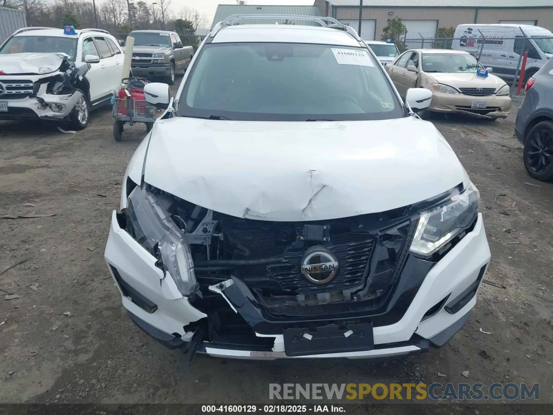 6 Photograph of a damaged car KNMAT2MV8LP504076 NISSAN ROGUE 2020