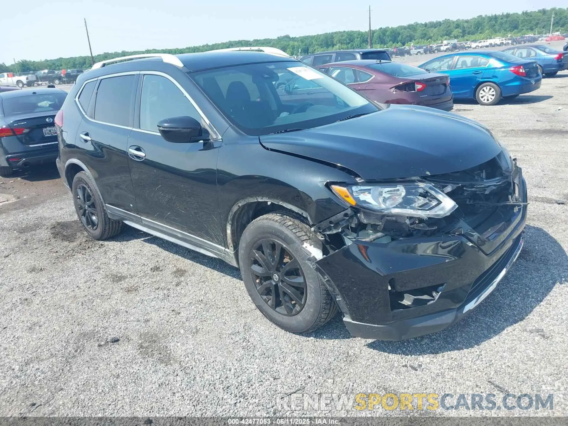 1 Photograph of a damaged car KNMAT2MV8LP506961 NISSAN ROGUE 2020