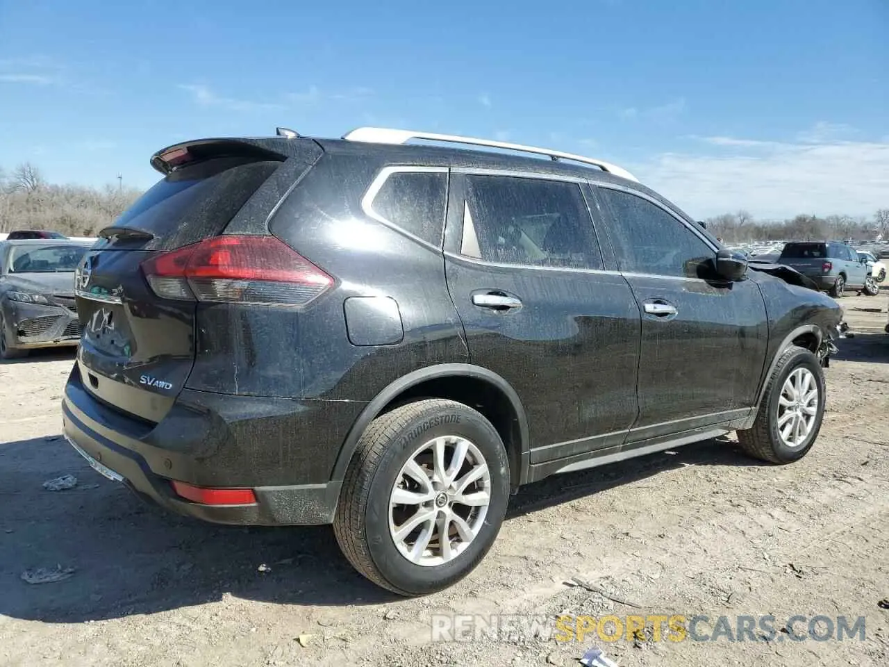 3 Photograph of a damaged car KNMAT2MV8LP513537 NISSAN ROGUE 2020