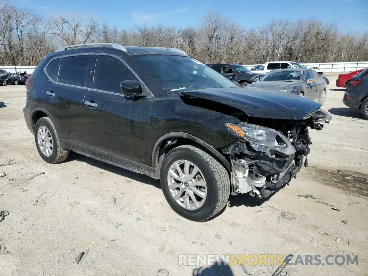 4 Photograph of a damaged car KNMAT2MV8LP513537 NISSAN ROGUE 2020
