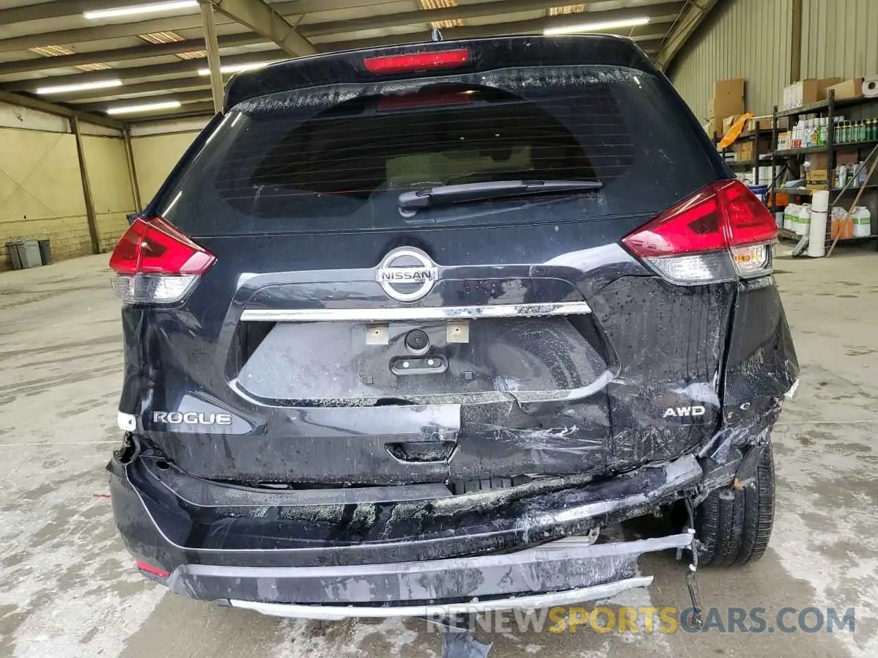 6 Photograph of a damaged car KNMAT2MV8LP521105 NISSAN ROGUE 2020
