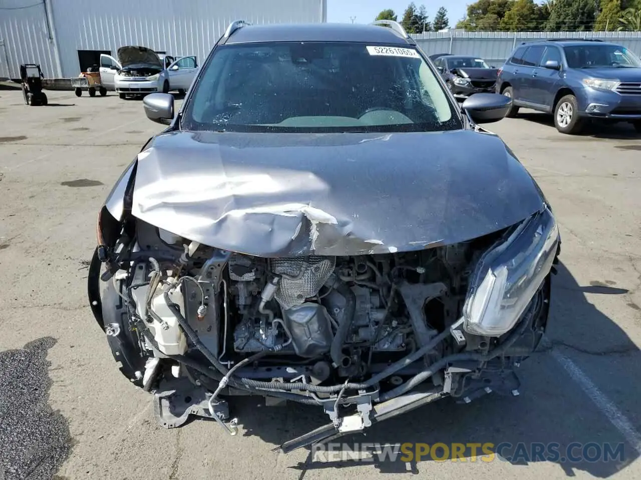 5 Photograph of a damaged car KNMAT2MV8LP528183 NISSAN ROGUE 2020