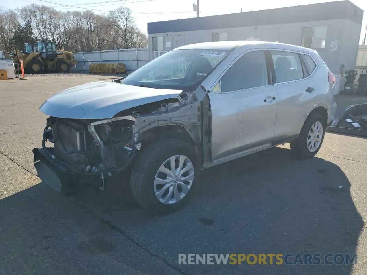 1 Photograph of a damaged car KNMAT2MV8LP532606 NISSAN ROGUE 2020