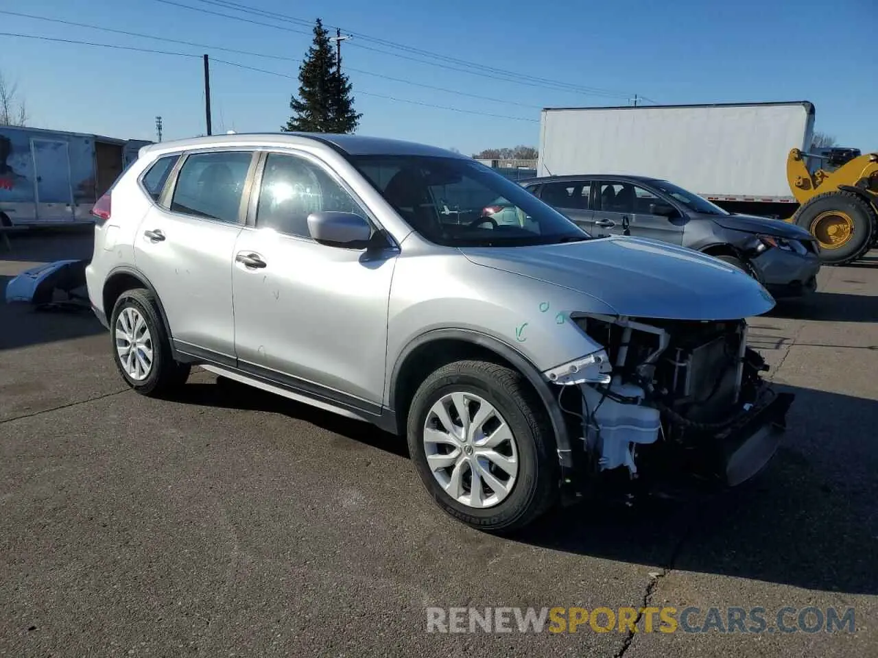4 Photograph of a damaged car KNMAT2MV8LP532606 NISSAN ROGUE 2020