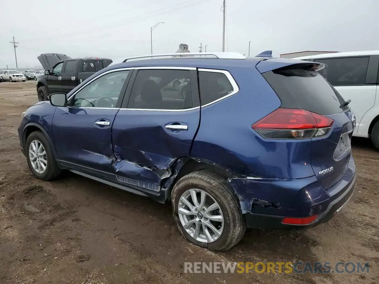 2 Photograph of a damaged car KNMAT2MV8LP535974 NISSAN ROGUE 2020