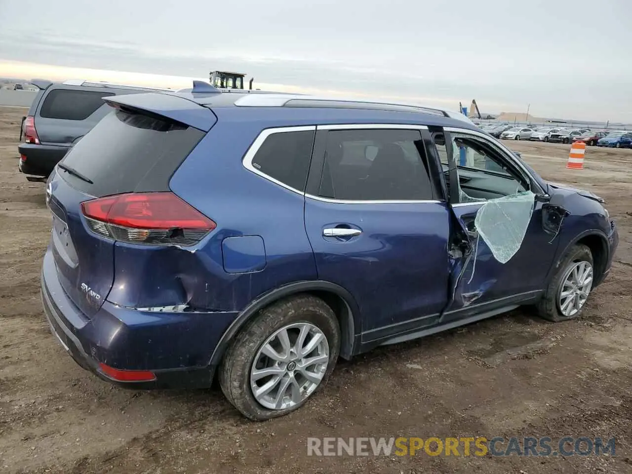 3 Photograph of a damaged car KNMAT2MV8LP535974 NISSAN ROGUE 2020