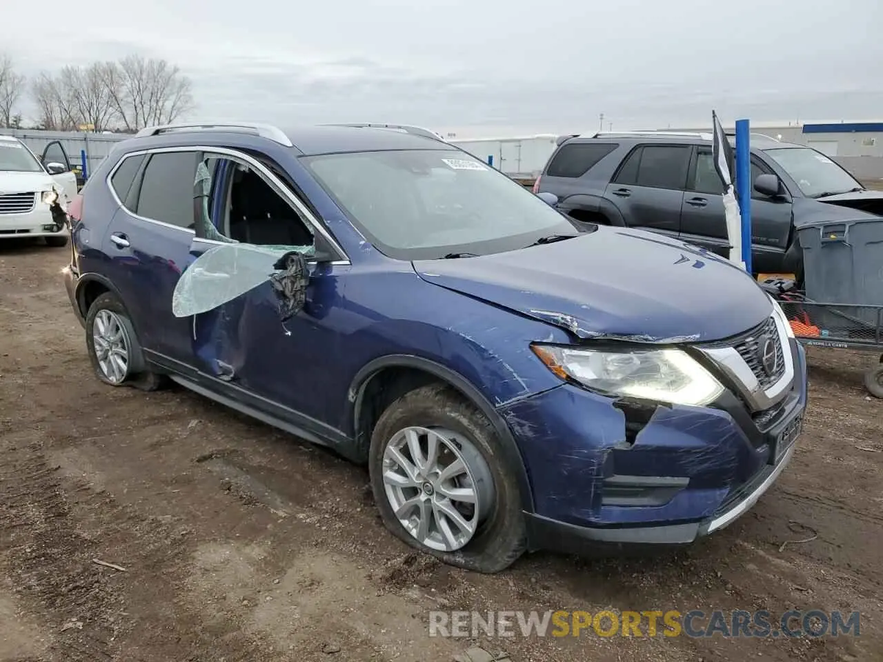 4 Photograph of a damaged car KNMAT2MV8LP535974 NISSAN ROGUE 2020