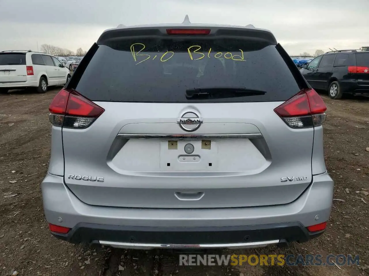 6 Photograph of a damaged car KNMAT2MV8LP541662 NISSAN ROGUE 2020