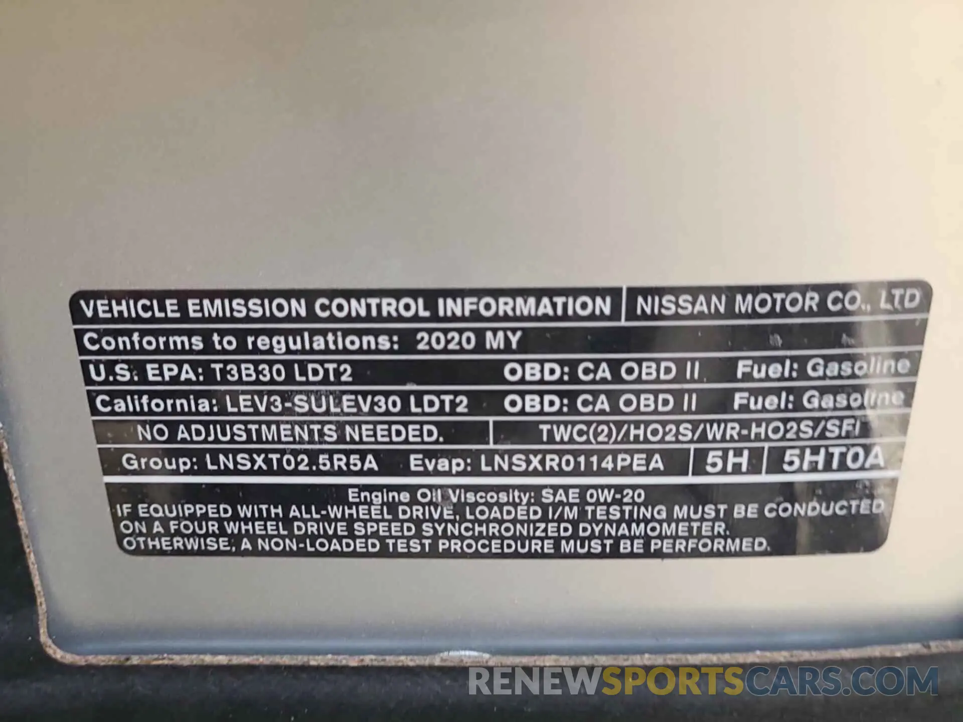 18 Photograph of a damaged car KNMAT2MV9LP509013 NISSAN ROGUE 2020