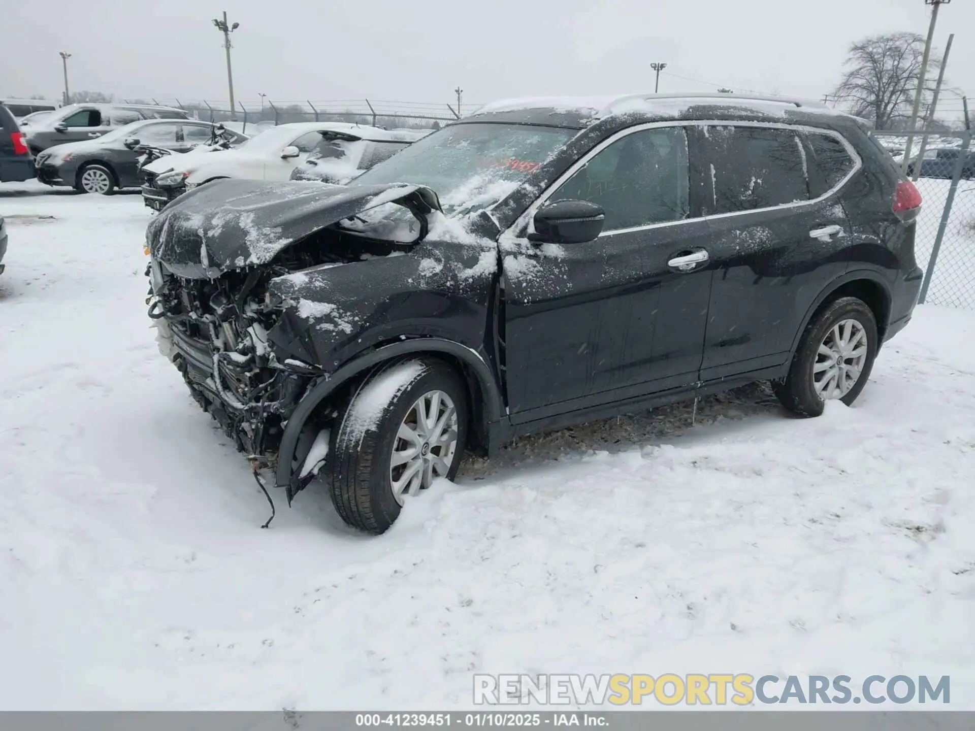 2 Photograph of a damaged car KNMAT2MV9LP509805 NISSAN ROGUE 2020
