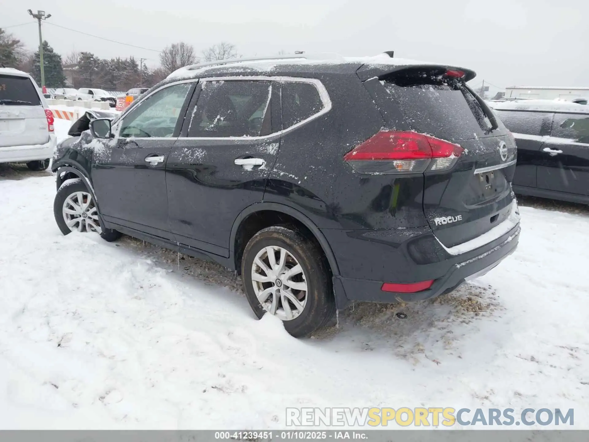 3 Photograph of a damaged car KNMAT2MV9LP509805 NISSAN ROGUE 2020