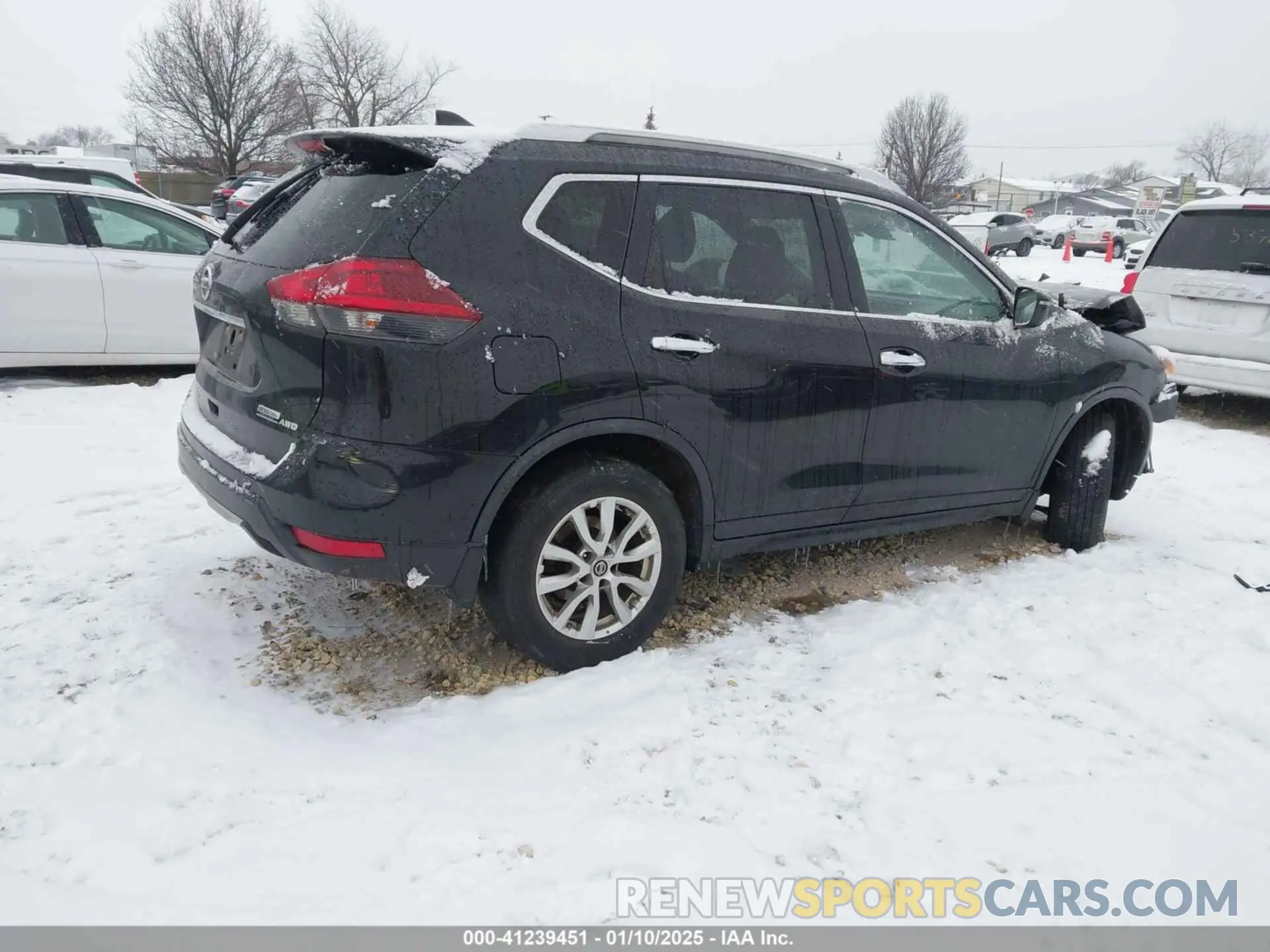 4 Photograph of a damaged car KNMAT2MV9LP509805 NISSAN ROGUE 2020
