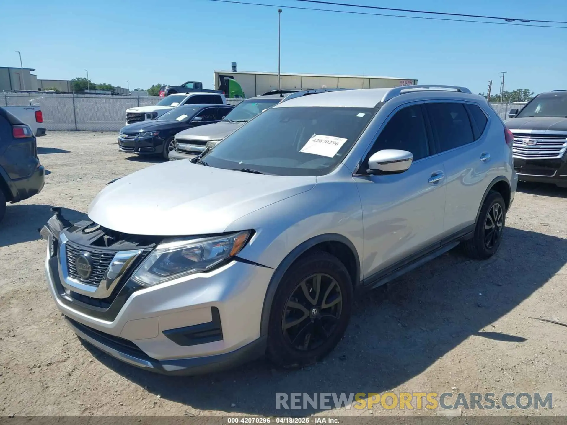 2 Photograph of a damaged car KNMAT2MV9LP510663 NISSAN ROGUE 2020