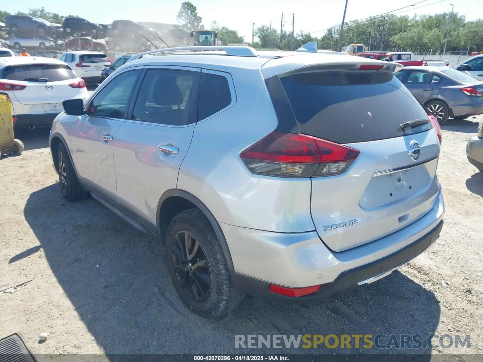 3 Photograph of a damaged car KNMAT2MV9LP510663 NISSAN ROGUE 2020
