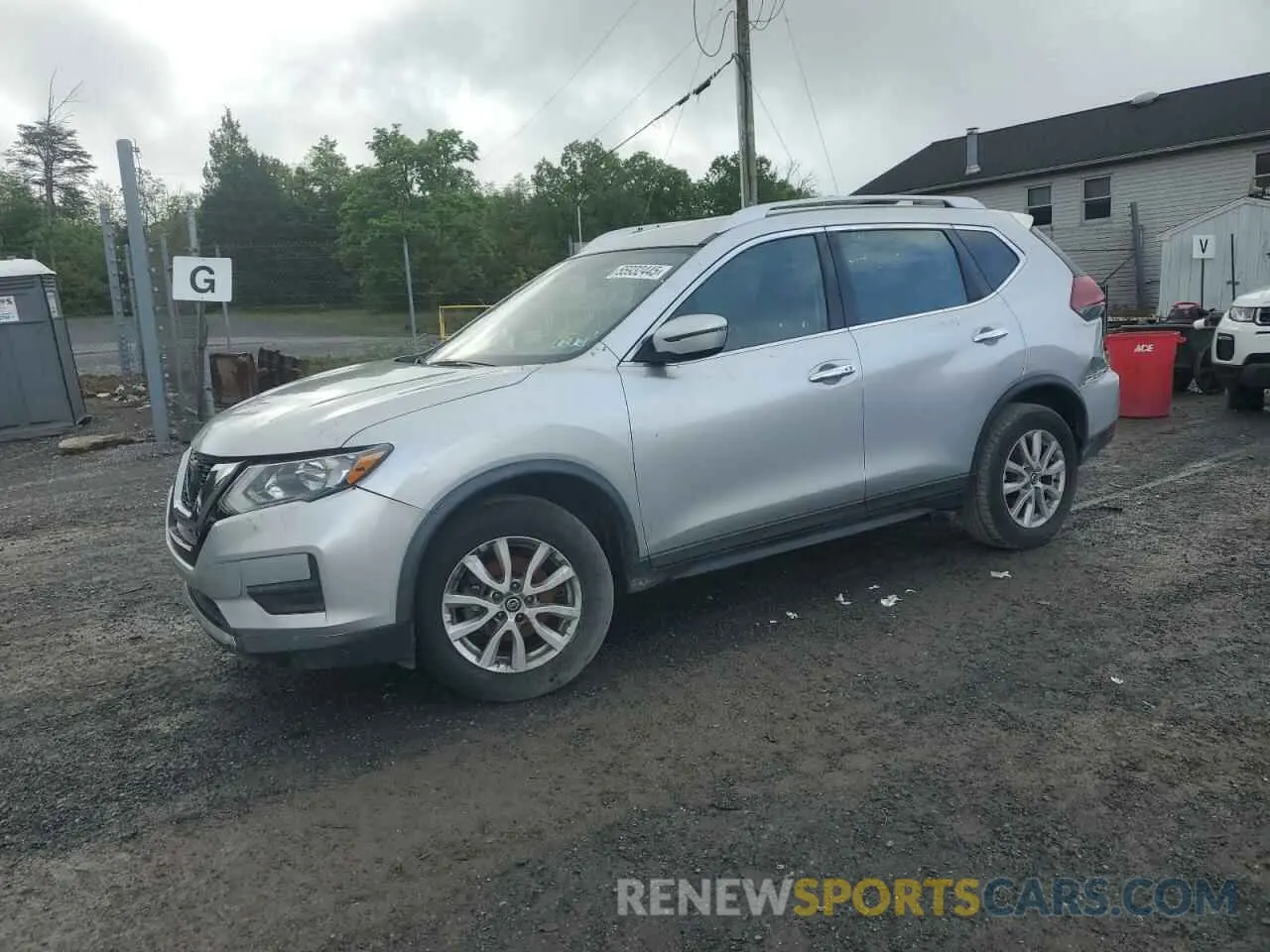 1 Photograph of a damaged car KNMAT2MV9LP521565 NISSAN ROGUE 2020