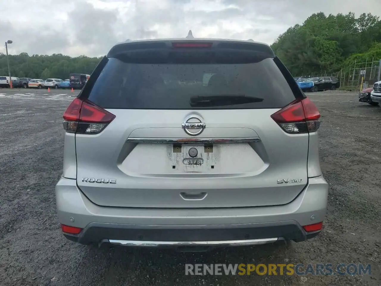 6 Photograph of a damaged car KNMAT2MV9LP521565 NISSAN ROGUE 2020