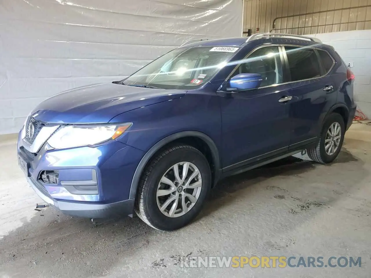 1 Photograph of a damaged car KNMAT2MV9LP531738 NISSAN ROGUE 2020