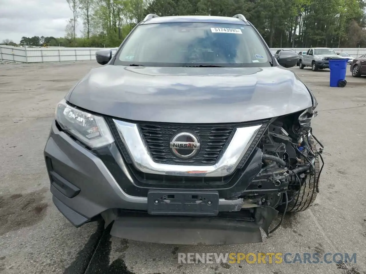 5 Photograph of a damaged car KNMAT2MVXLP505004 NISSAN ROGUE 2020