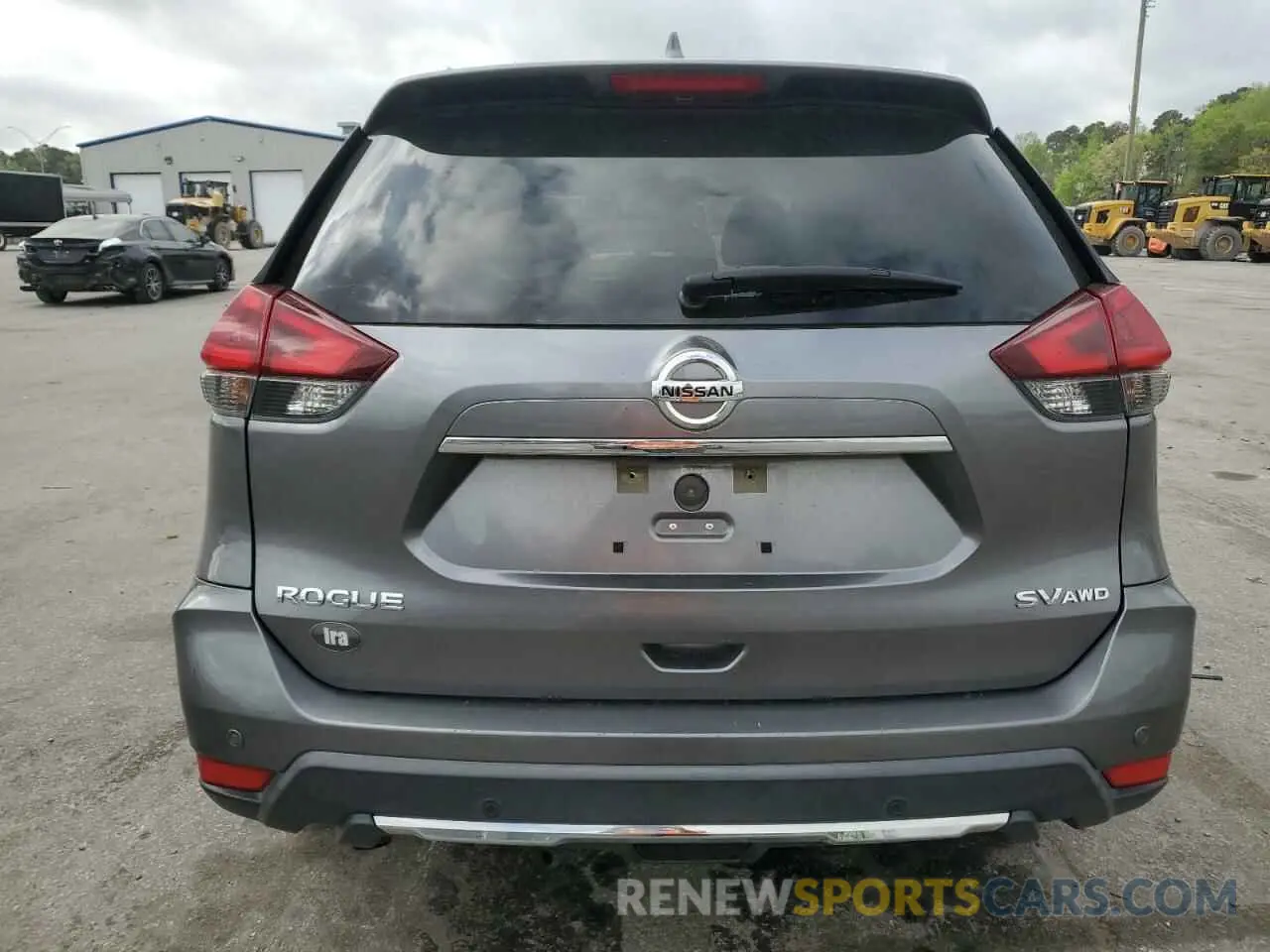 6 Photograph of a damaged car KNMAT2MVXLP505004 NISSAN ROGUE 2020