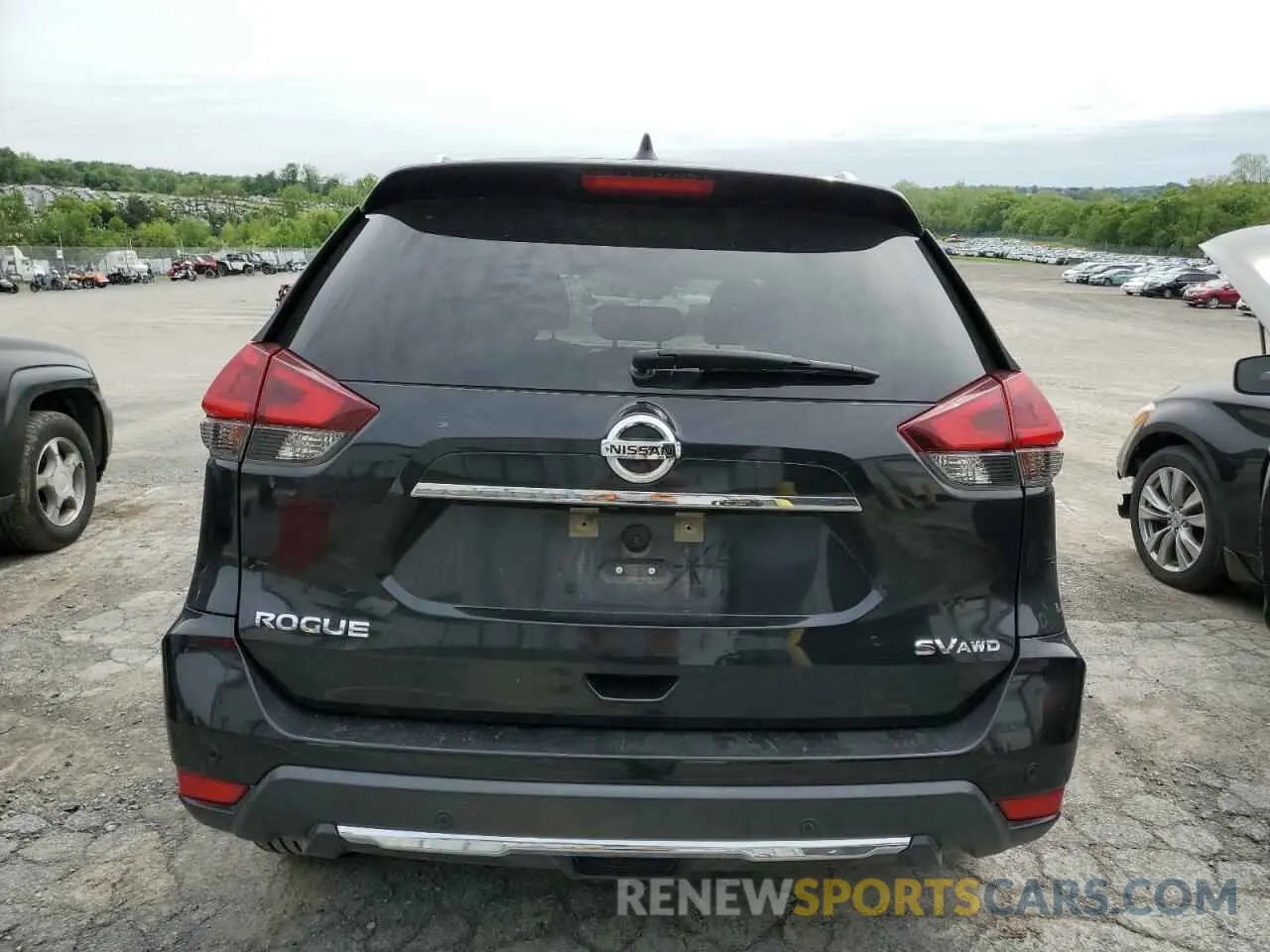 6 Photograph of a damaged car KNMAT2MVXLP512664 NISSAN ROGUE 2020