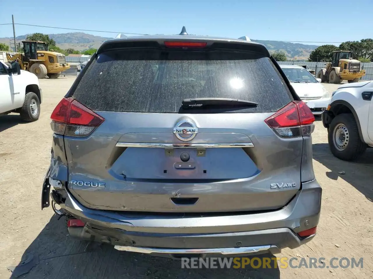 6 Photograph of a damaged car KNMAT2MVXLP514446 NISSAN ROGUE 2020