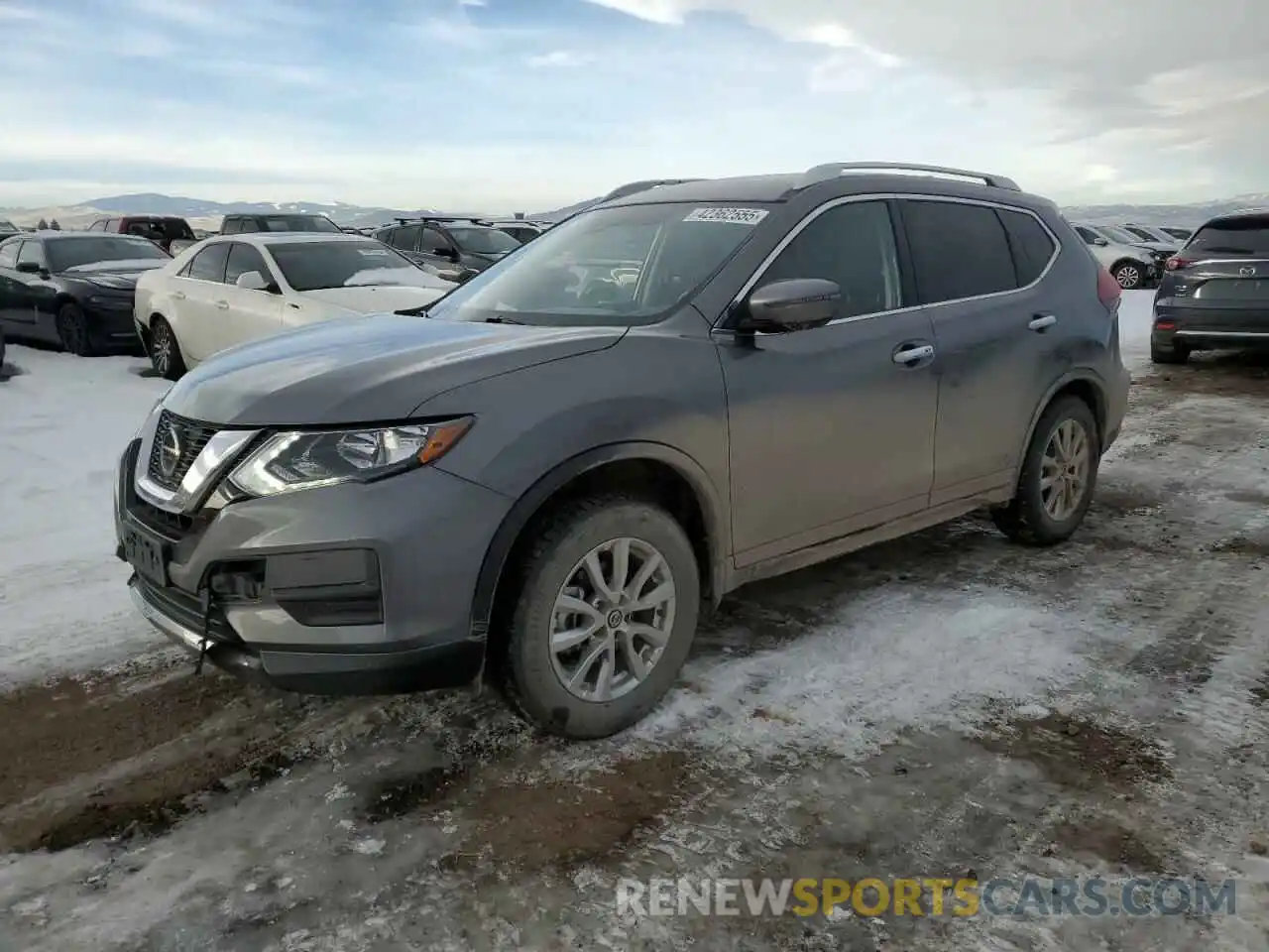 1 Photograph of a damaged car KNMAT2MVXLP517170 NISSAN ROGUE 2020